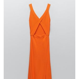 Zara cut out knit dress limited edition small